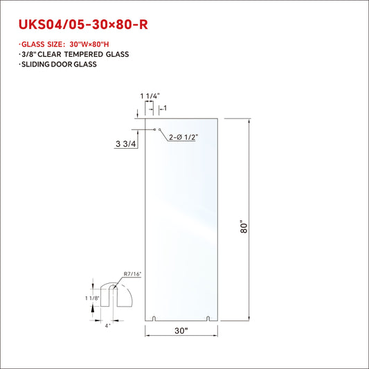 UKS04/05 RETURN PANEL WITH ENDURO SHIELD COATING ON BOTH SIDE