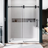 UKS04 - 56 to 60 in. W x 72 or 76 in. H Sliding Frameless Shower Door, EnduroShield 3/8 in. Clear Glass- wholesal