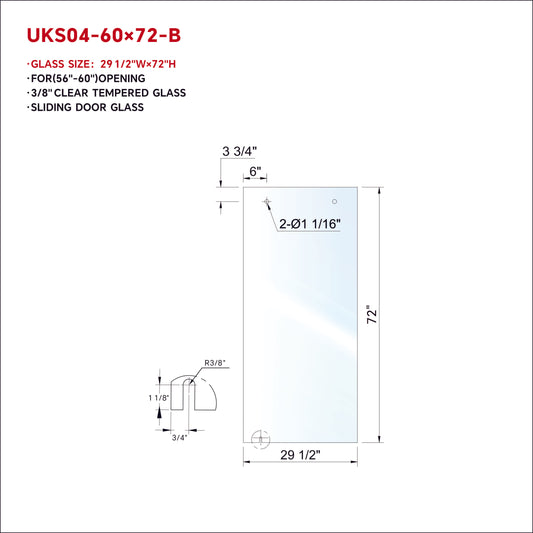 UKS04 60' X 72' FIXEDED PANEL WITH ENDURO SHIELD COATING ON BOTH SIDES