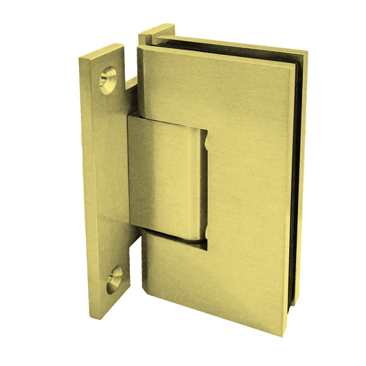HINGE VAN SERIES - HEAVY DUTY SQUARE WALL MOUNT H PLATE 90 DEGREE - (VIE037)