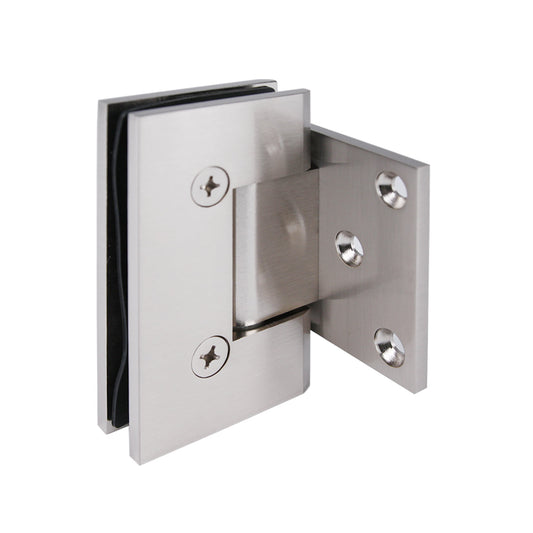 HINGE VAN SERIES - HEAVY DUTY SQUARE WALL MOUNT OFFSET SHORT BACK PLATE HINGE