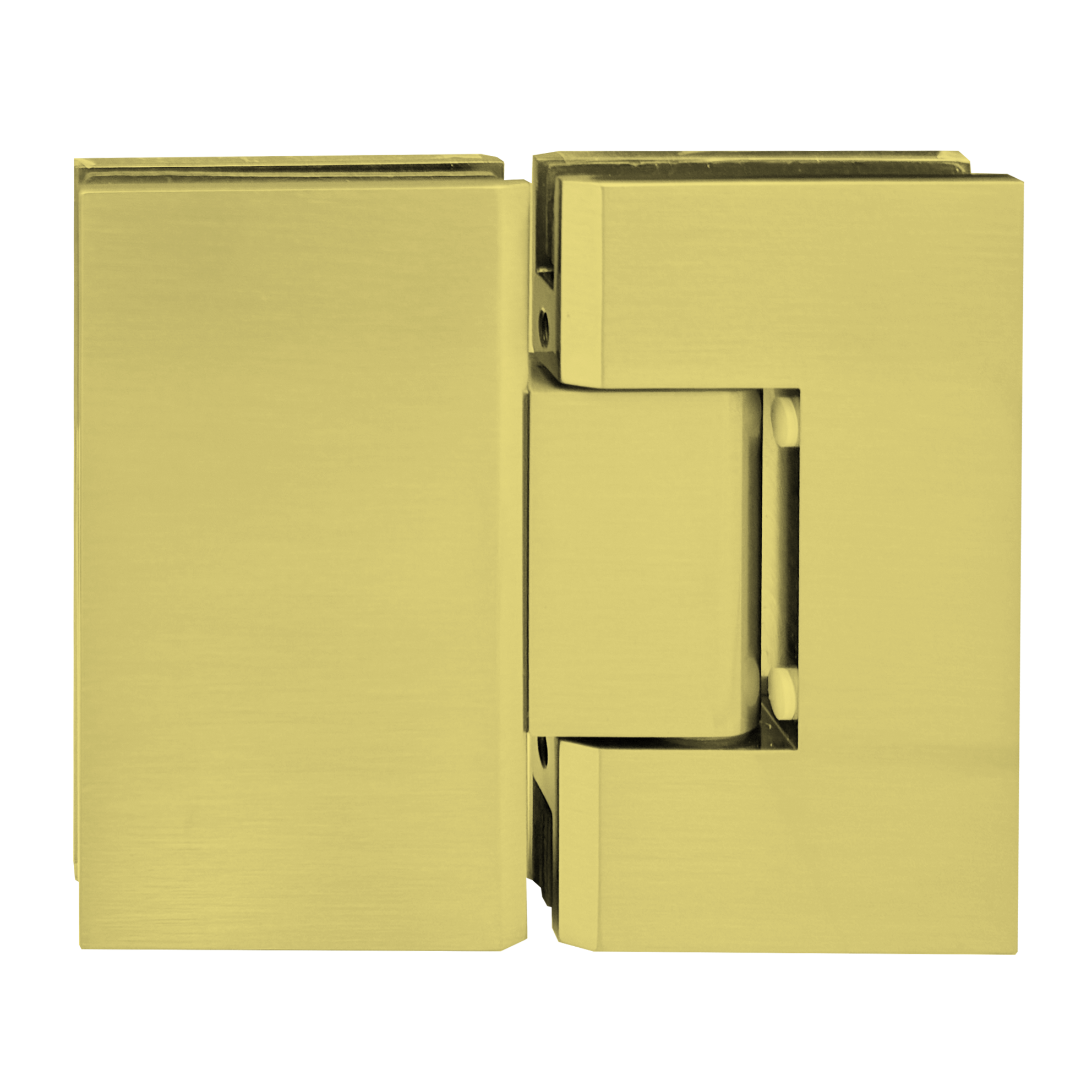 HINGE VAN SERIES - HEAVY DUTY SQUARE GLASS TO GLASS 180 DEGREE - (VIE180)