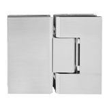 HINGE VAN SERIES - HEAVY DUTY SQUARE GLASS TO GLASS 180 DEGREE - (VIE180)