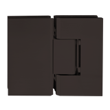 HINGE VAN SERIES - HEAVY DUTY SQUARE GLASS TO GLASS 180 DEGREE - (VIE180)