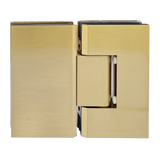 HINGE VAN SERIES - HEAVY DUTY SQUARE GLASS TO GLASS 180 DEGREE - (VIE180)