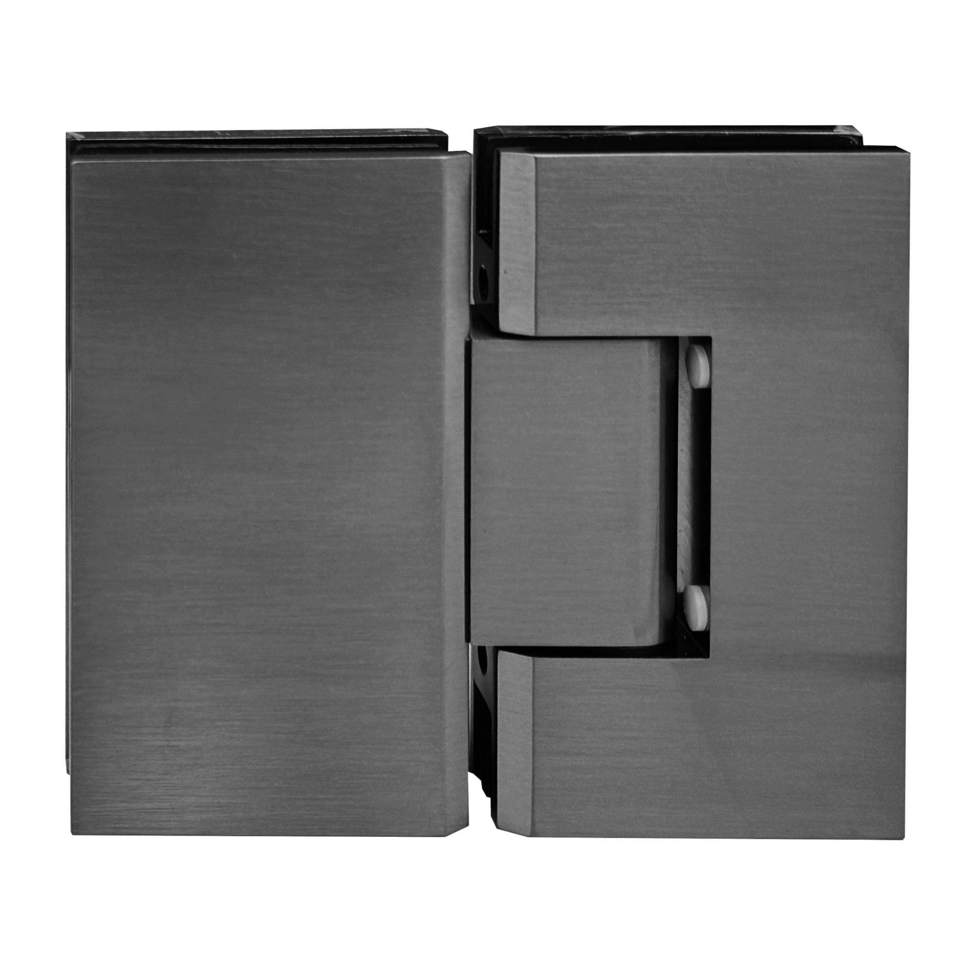 HINGE VAN SERIES - HEAVY DUTY SQUARE GLASS TO GLASS 180 DEGREE - (VIE180)