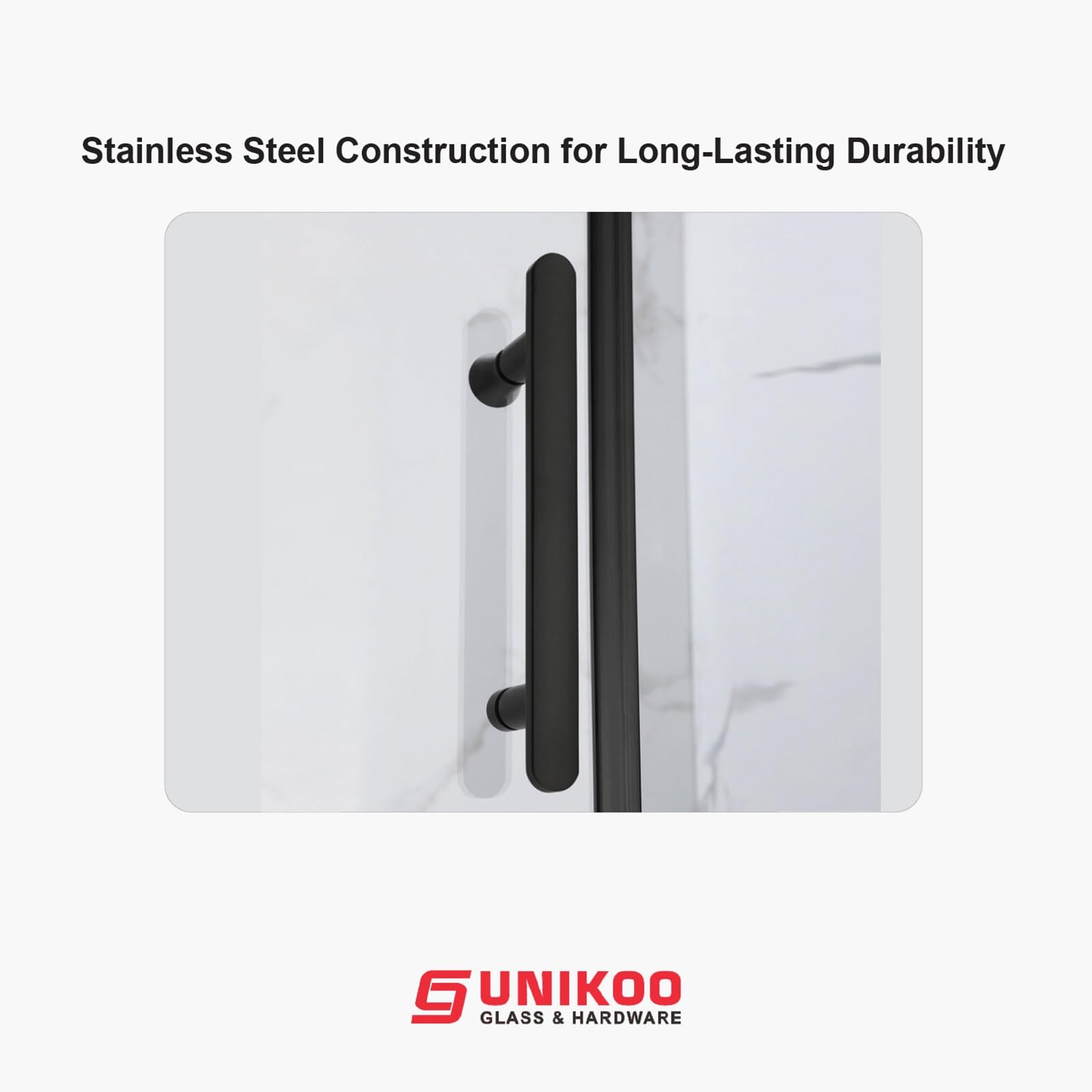 Puerta de ducha corredera simple con marco UK003