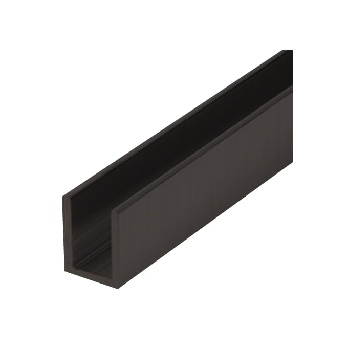 Unikoo U Channel for Fixing Shower Door Panels, Fit Unikoo Shower Doors or Universal Shower Doors