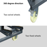 Unikoo Heavy Duty Drywall Cart, Glass Panel Dolly Handling Plywood Sheetrock Glass and Windows Service Cart