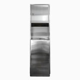 Unikoo Recessed Paper Towel Dispenser with Wall Trash Can, 13.75 x 8.06 x 47.25 Stainless Steel