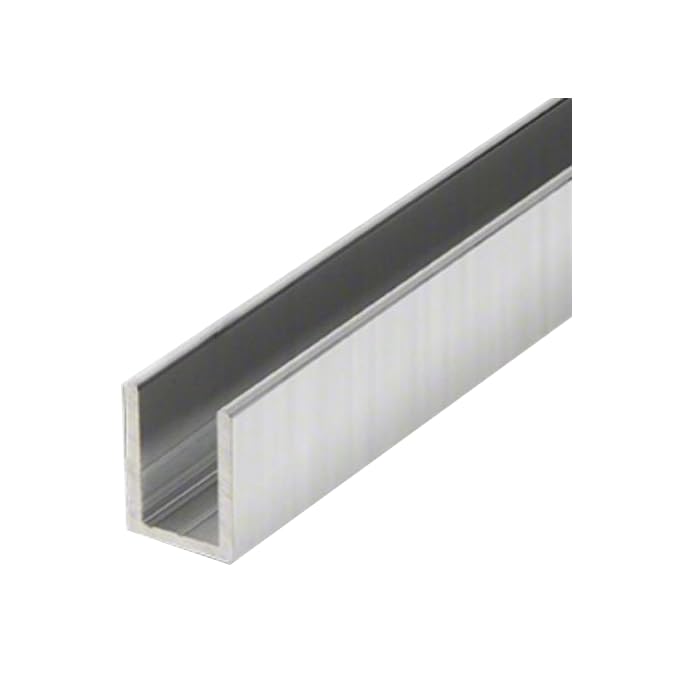 Unikoo U Channel for Fixing Shower Door Panels, Fit Unikoo Shower Doors or Universal Shower Doors