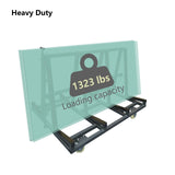 Unikoo Heavy Duty Drywall Cart, Glass Panel Dolly Handling Plywood Sheetrock Glass and Windows Service Cart
