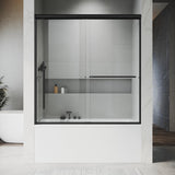 Puerta de ducha corredera doble con marco UKD07 y protección Enduro Shield