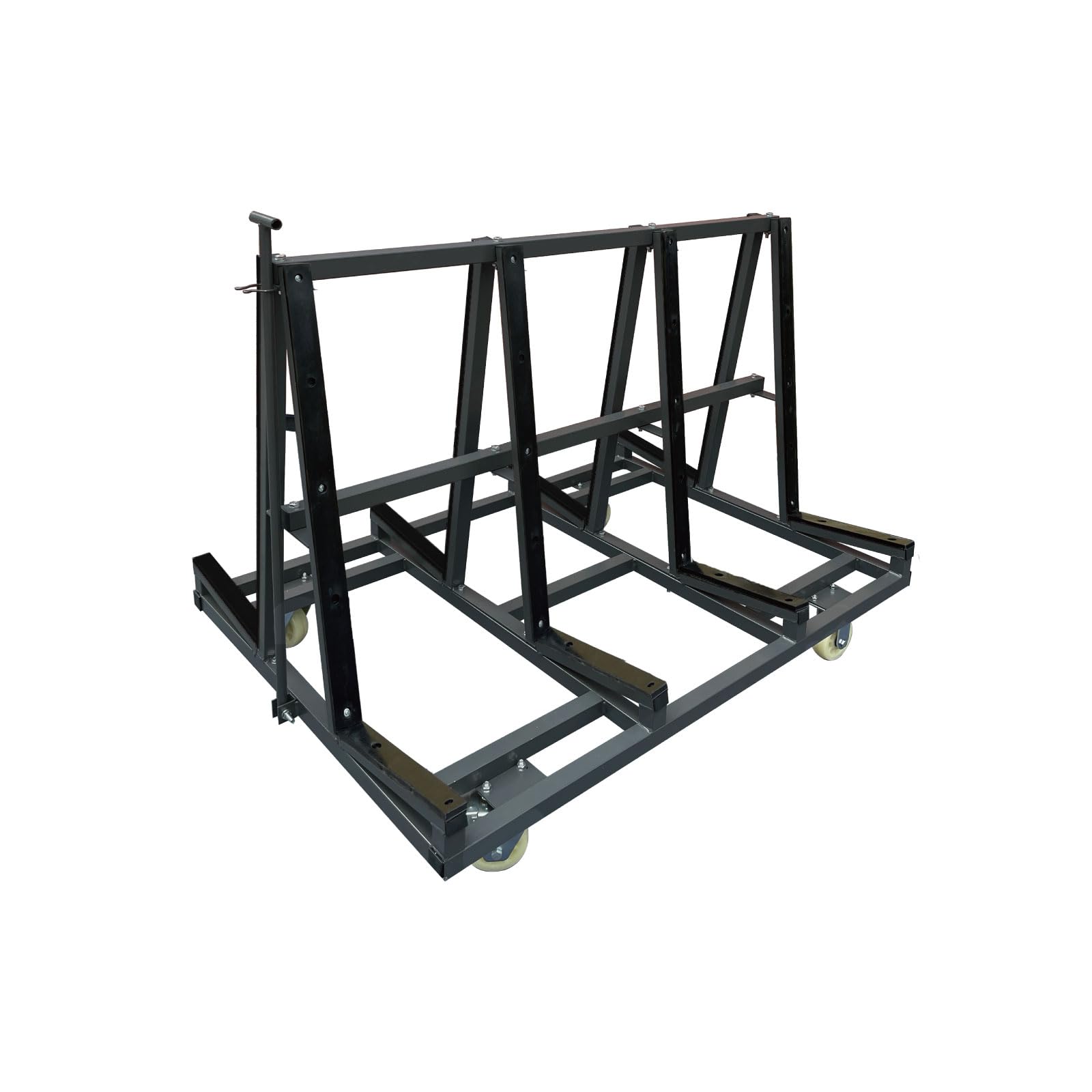 Unikoo Heavy Duty Drywall Cart, Glass Panel Dolly Handling Plywood Sheetrock Glass and Windows Service Cart