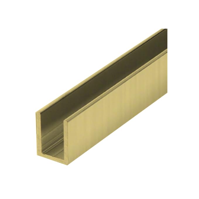Unikoo U Channel for Fixing Shower Door Panels, Fit Unikoo Shower Doors or Universal Shower Doors