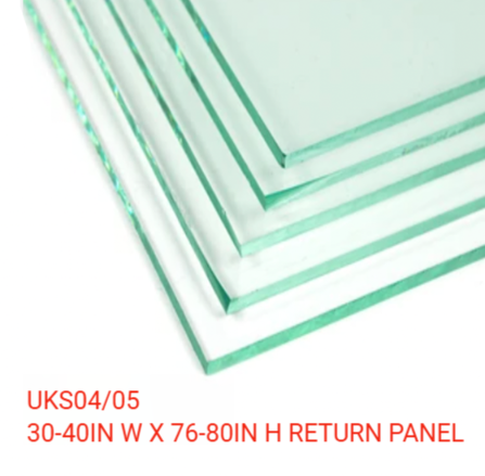 UKS04/05 RETURN PANEL WITH ENDURO SHIELD COATING ON BOTH SIDE